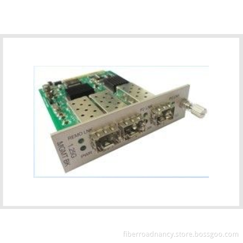 Gigabit Managed Optical Protection Media Converter